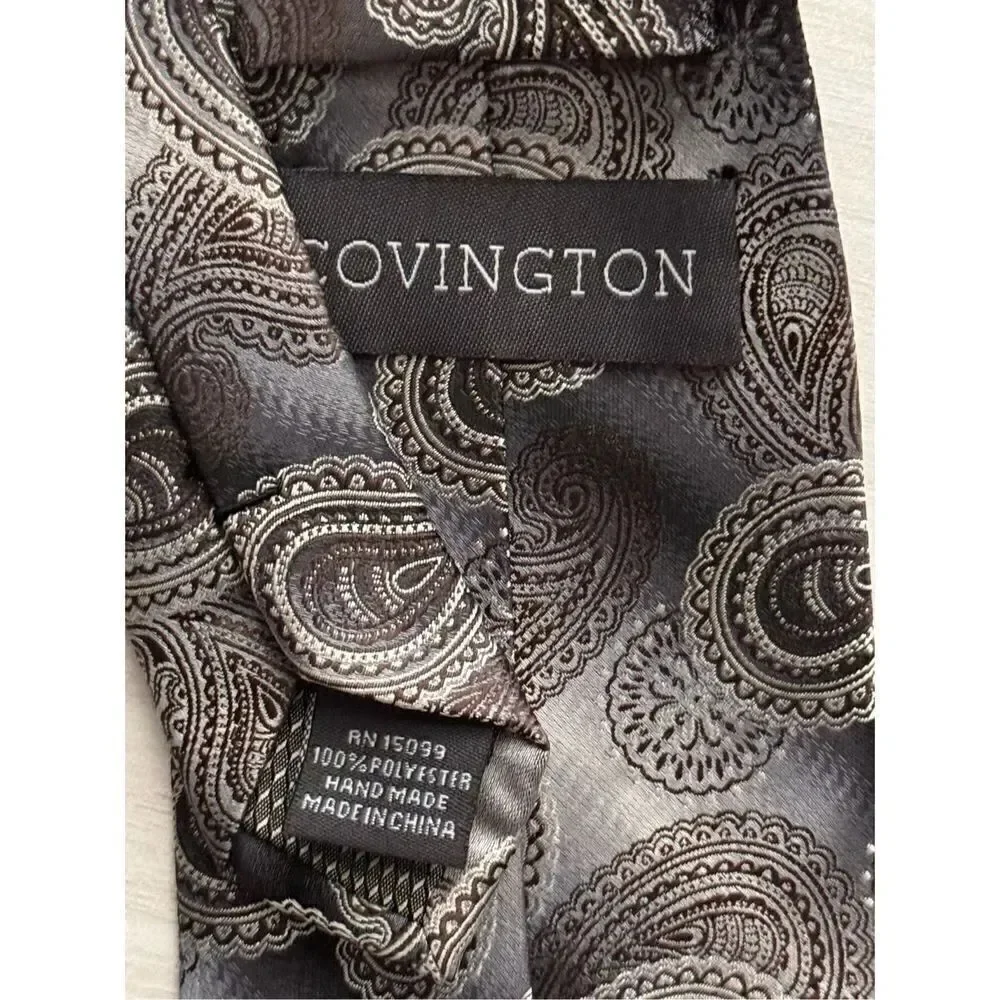 Covington Polyester Paisley Tie